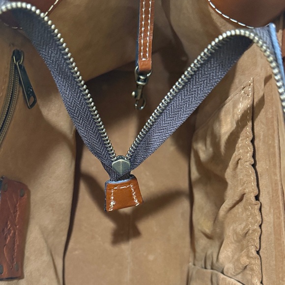 Patricia Nash Total Rich Brown Leather Shoulder Bag Women’s purse Handbag - Picture 13 of 16